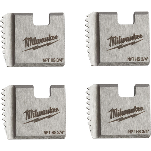 Matrices de tuyauterie portables NPT, Pour tuyau de 3/4", Acier rapide Nuna Depot Inc.