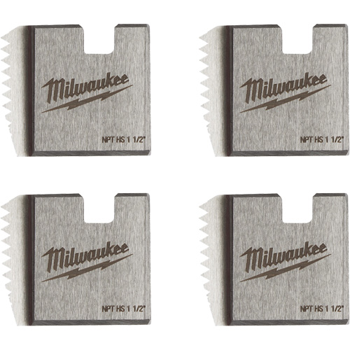 Matrices de tuyauterie portables NPT, Pour tuyau de 1-1/2", Acier rapide Nuna Depot Inc.