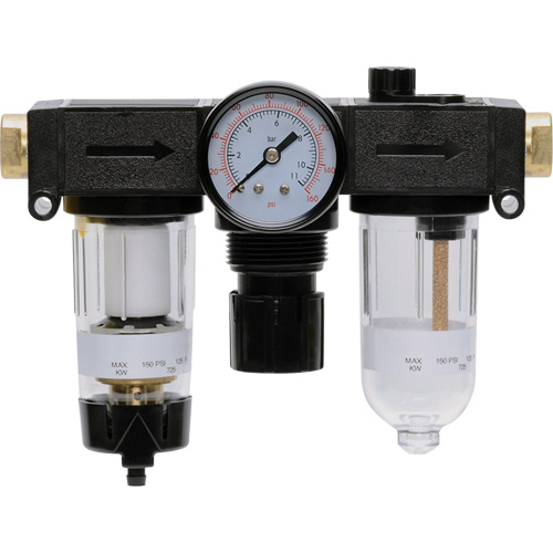 Filtre, d&eacute;tendeur & lubrificateur Modulair 200, 1/4" NPTF Nuna Depot Inc.