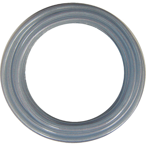 Braided Tube, 1.312" OD x 100' L, PVC, Clear Nuna Depot Inc.