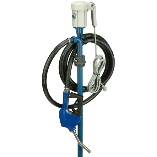 Trousse de pompe pour baril EFP-40 avec moteur S1 avec accessoires pour fluide d&eacute;chappement diesel (DEF), Polypropyl&egrave;ne/Acier inoxydable Nuna Depot Inc.