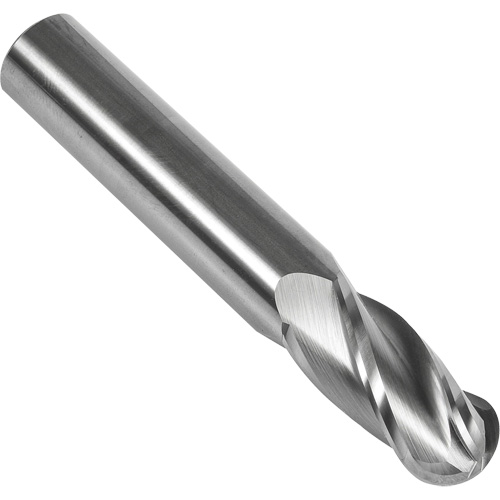 Fraise &agrave; bout sph&eacute;rique 30° S238, 1/16" dia., 1-1/2" lo, 4 cannelures, 1/8" tige, Carbure Nuna Depot Inc.