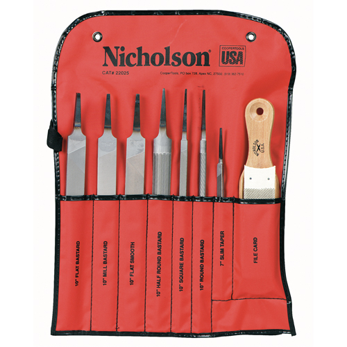 8-Piece Machinist File Set, 8 Pcs Nuna Depot Inc.