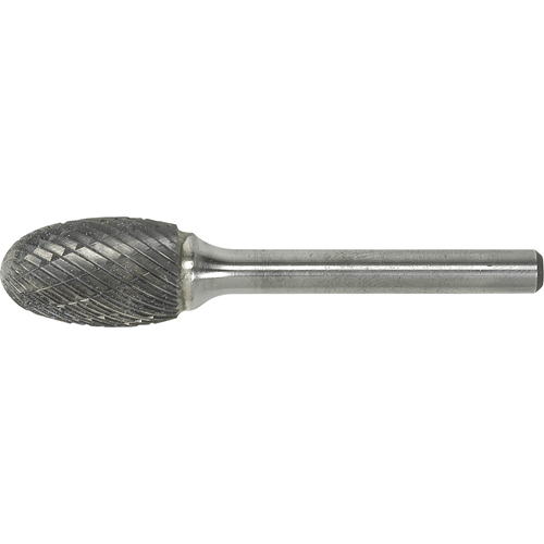 Solid Carbide Burr, SE-1, 1/4" Dia., 1/4" Shank, 3/8" Depth of Cut Nuna Depot Inc.