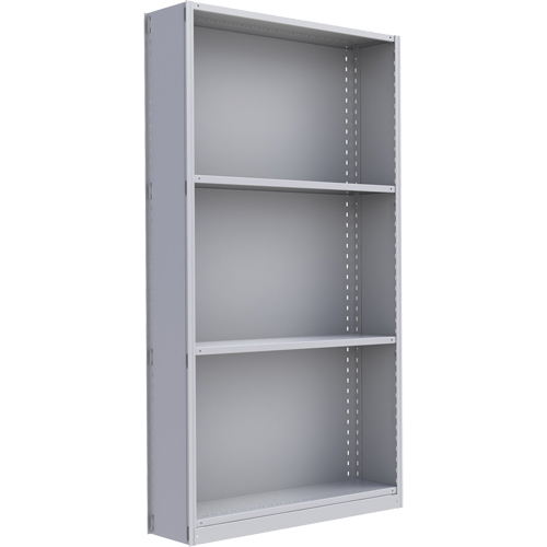 Interlok Shelving Unit, Steel, Boltless, 450 lbs. Capacity, 48" W x 88" H x 24" D Nuna Depot Inc.