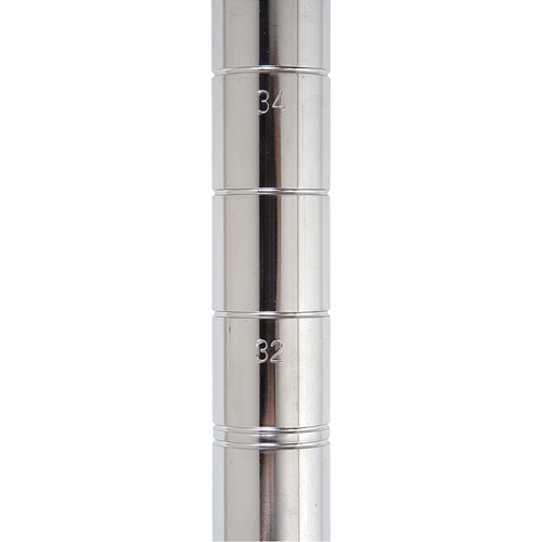 Montant pour &eacute;tag&egrave;res robustes en treillis chromat&eacute;, 33" ha Nuna Depot Inc.