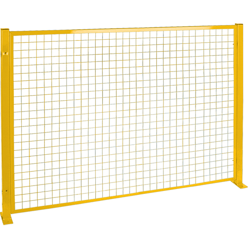 Protecteur de p&eacute;rim&egrave;tre de style treillis, 4' h x 8' la, Jaune Nuna Depot Inc.