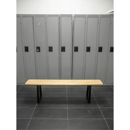 Banc pour vestiaire, Bois, 48" lo x 9-1/2" la x 16-1/2" h Nuna Depot Inc.