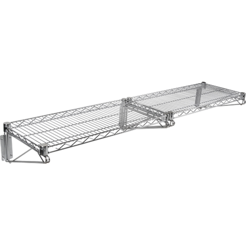 Ensemble d'&eacute;tag&egrave;re murale en treillis, Double Support, 200 lb Capacit&eacute;, 14" p Nuna Depot Inc.