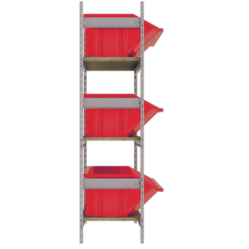 &eacute;tag&egrave;res larges avec bacs g&eacute;ants en plastique, Acier, Sans boulons, Capacit&eacute; 800 lb, 66" la x 60" h x 18" p Nuna Depot Inc.