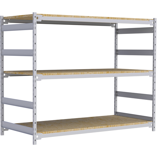 &eacute;tag&egrave;re-classeur de grande largeur, Acier, 3 Tablettes, 72" la x 32" p x 60" h Nuna Depot Inc.