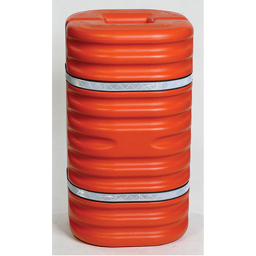 Column Protector, 6" Inside Opening, 24" L x 24" W x 42" H, Orange Nuna Depot Inc.