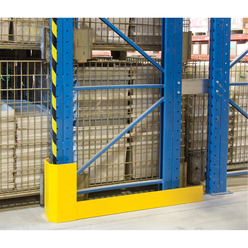 Racking Aisle Protectors, 3" W x 50" L x 16" H, Safety Yellow Nuna Depot Inc.