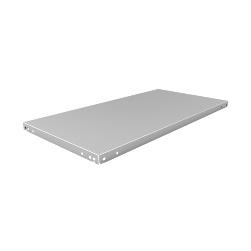 Slotted Angle Shelf, Galvanized Steel, 48" W x 18" D Nuna Depot Inc.