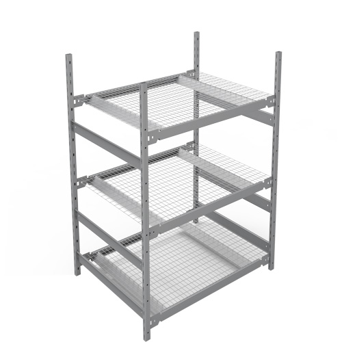 &eacute;tag&egrave;re de grande largeur, Acier, Sans boulons, Capacit&eacute; 1340 lb, 42" la x 60" h x 32" p Nuna Depot Inc.