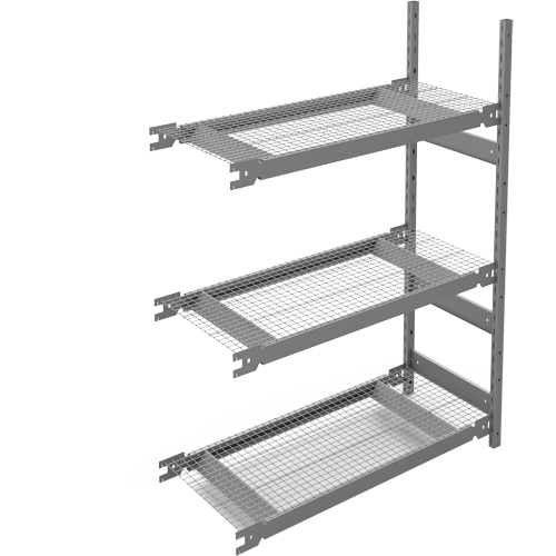 &eacute;tag&egrave;re de grande largeur, Acier, Sans boulons, Capacit&eacute; 1340 lb, 42" la x 60" h x 18" p Nuna Depot Inc.
