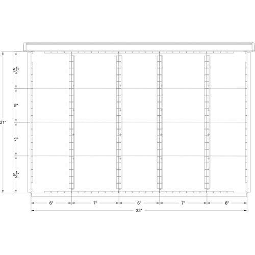 Cabinet d'entreposage &agrave; tiroirs int&eacute;gr&eacute; Interlok Nuna Depot Inc.