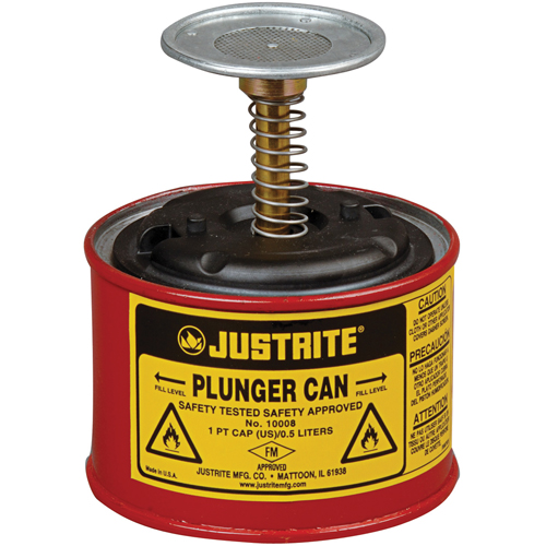 Plunger Cans, 1 pt. Capacity Nuna Depot Inc.