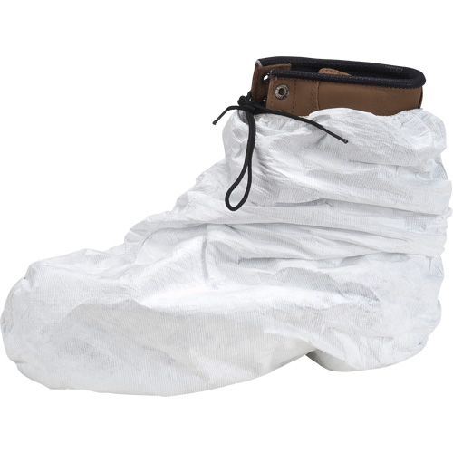 Couvre-chaussures Tyvek 400, Taille unique, Poly&eacute;thyl&egrave;ne, Blanc Nuna Depot Inc.