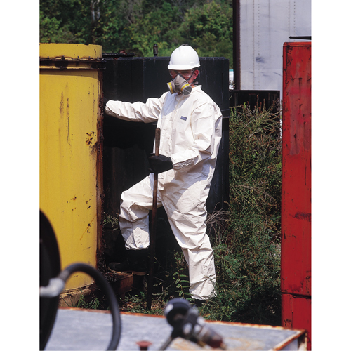 Tychem&reg; 4000 Coveralls, X-Large, White Nuna Depot Inc.