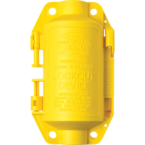 Hubbell Plugout&reg; Lockout, Plug Type Nuna Depot Inc.