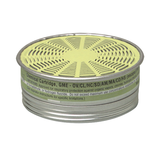 Cartouches pour respirateurs Comfo, Cartouche gaz/vapeur, Gaz multiples/Vapeur organique Nuna Depot Inc.