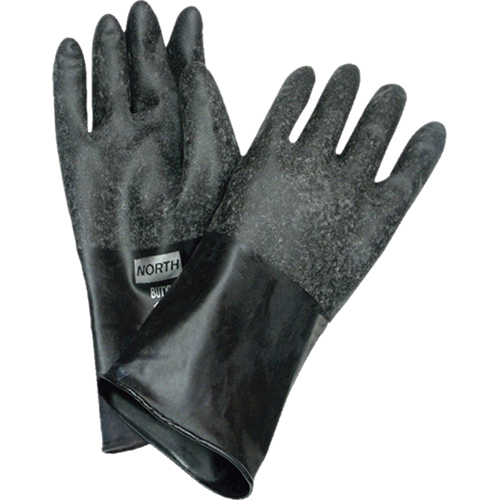 Gants r&eacute;sistants aux produits chimiques, Taille Moyen/8, 14" lo, Caoutchouc butyle, 32 mils Nuna Depot Inc.