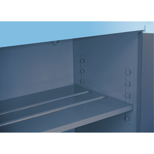 Armoires de s&eacute;curit&eacute; pour acides & produits corrosifs avec doublure ChemCor, 30 gal., 43" x 44" x 18" Nuna Depot Inc.