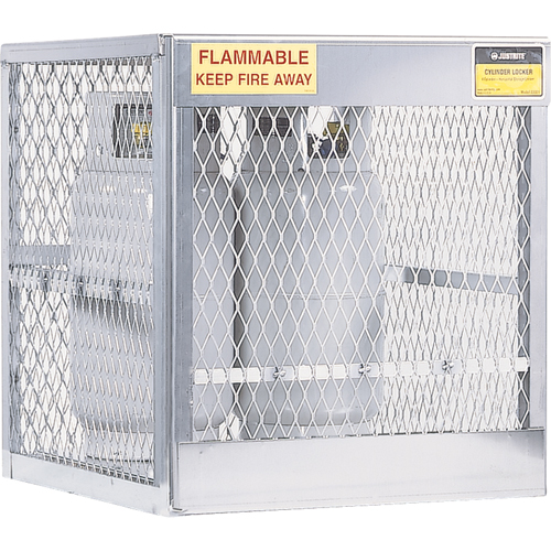 Armoires en aluminium pour bouteilles GPL, nbre de bouteilles: 4, 30" , 32" , 33-1/2" , Argent Nuna Depot Inc.