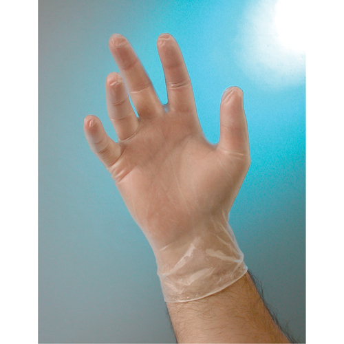 Gants d'examen, Petit, Vinyle, 4 mils, Sans poudre, Transparent, Classe 2 Nuna Depot Inc.