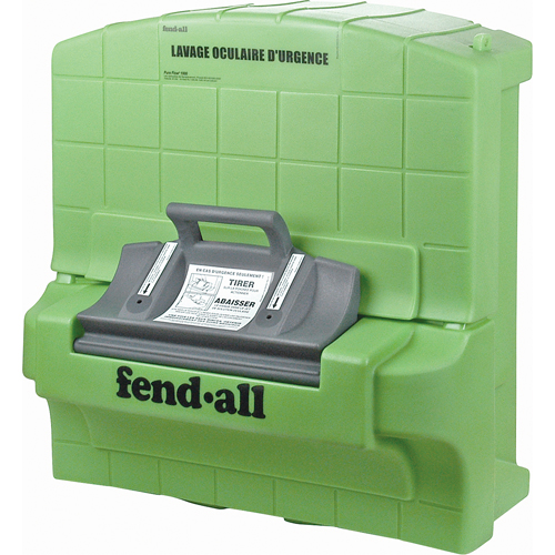 French Instructions for Fendall Pure Flow 1000&reg; Eyewash Station, Gravity-Fed, 7 gal. Capacity, Meets ANSI Z358.1 Nuna Depot Inc.