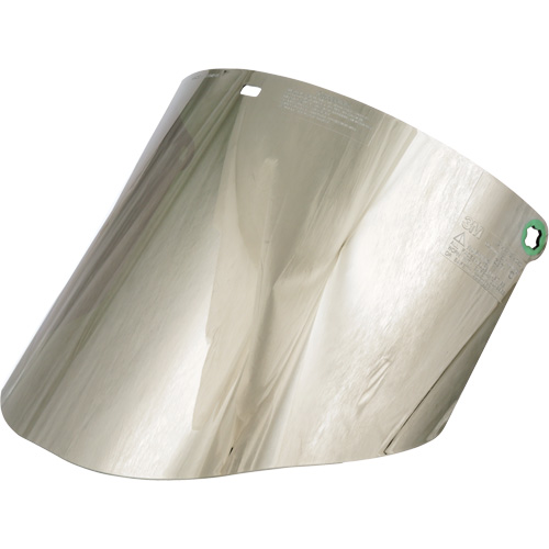 Molded Faceshield Window, Polycarbonate, Green Tint Nuna Depot Inc.