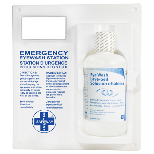 Eyewash Station - Single Station With Eyewash Solution Nuna Depot Inc.