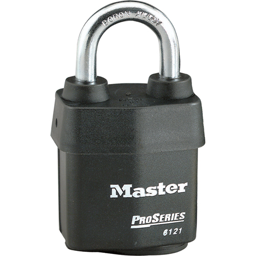 ProSeries&reg; Weather Tough&reg; Padlock, Black, Keyed Different, Laminated Steel, 2-1/8" Width Nuna Depot Inc.