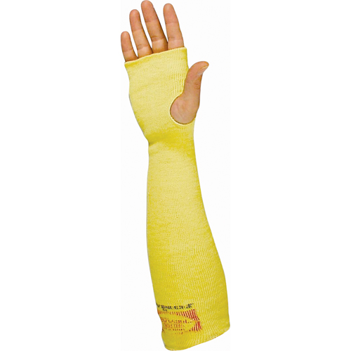 Sleeves, Kevlar&reg;, 18", ANSI/ISEA 105 Level 3, Yellow Nuna Depot Inc.