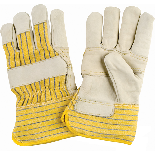 Gants d'ajusteur doubl&eacute;s pour l'hiver &agrave; paume renforc&eacute;e, T-Grand, Paume en Cuir fleur de vache, Doublure en Molleton de coton Nuna Depot Inc.