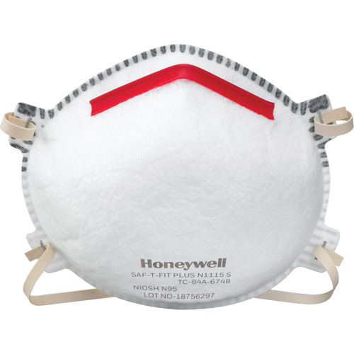 Respirateurs contre les particules Saf-T-Fit Plus N1115, N95, Certifi&eacute; NIOSH, Grand/Moyen Nuna Depot Inc.