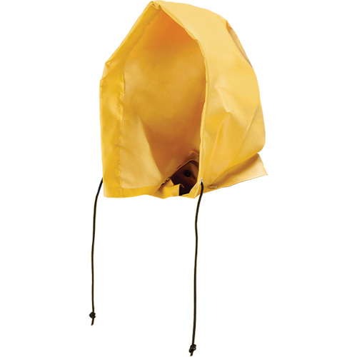 Neo-Slick Chemical & Acid Resistant Rain Hood, One Size, Yellow, PVC Nuna Depot Inc.