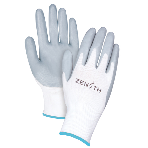 Gants l&eacute;gers enduits et respirants, 10/T-Grand, R&ecirc;vetement Mousse de nitrile, Calibre 13, Enveloppe en Polyester Nuna Depot Inc.