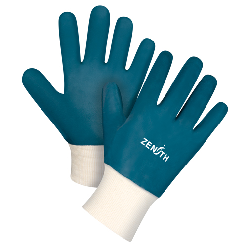 Gants &agrave; poignet en tricot de poids lourd, 11/2T-Grand, R&ecirc;vetement Nitrile, Enveloppe en Coton Nuna Depot Inc.