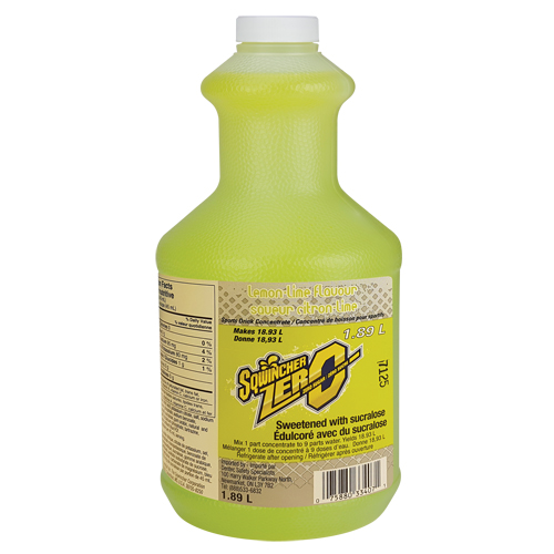 Sqwincher&reg; Boisson de r&eacute;hydratation ZERO, Concentr&eacute;, Citron-lime Nuna Depot Inc.