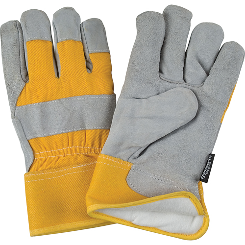 Superior Warmth Winter-Lined Fitters Gloves, Medium, Split Cowhide Palm, Thinsulate Inner Lining Nuna Depot Inc.