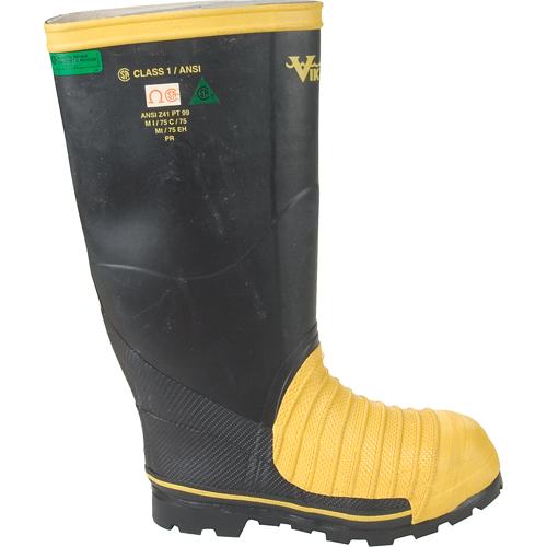 Miner 49er Professional Mining Boots, Rubber, Steel Toe, Size 7 Nuna Depot Inc.