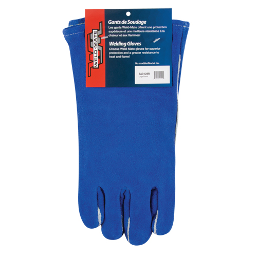 Double Palm & Thumb Welding Gloves, Split Cowhide, Size Large Nuna Depot Inc.