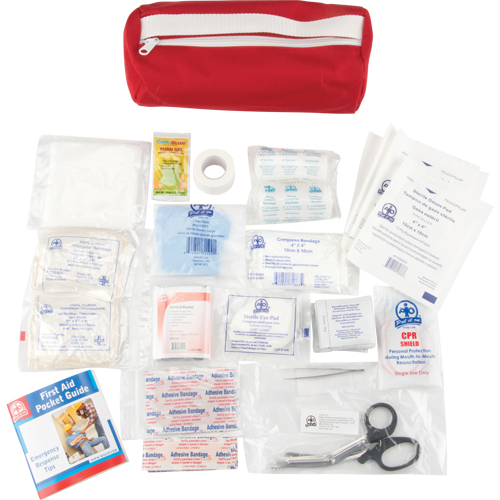 Trousse de premiers soins, Dispositif m&eacute;dical Classe 1, Sac en nylon Nuna Depot Inc.