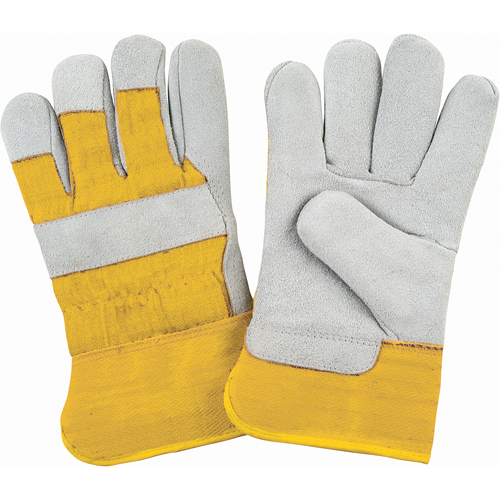 Gants d'ajusteur doubl&eacute;s pour l'hiver de premi&egrave;re qualit&eacute;, T-Grand, Paume en Cuir de vache refendu, Doublure en Molleton de mousse Nuna Depot Inc.