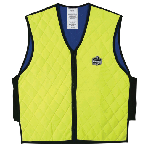 Chill-Its&reg; 6665 Wet Evaporative Cooling Vests, Medium, High Visibility Lime-Yellow Nuna Depot Inc.