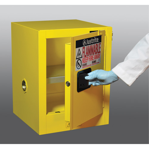 Armoire de s&eacute;curit&eacute; de comptoir pour produits inflammables EX Sure-Grip, 4 gal., 1 Porte(s), 17" La x 22" h x 17" p Nuna Depot Inc.
