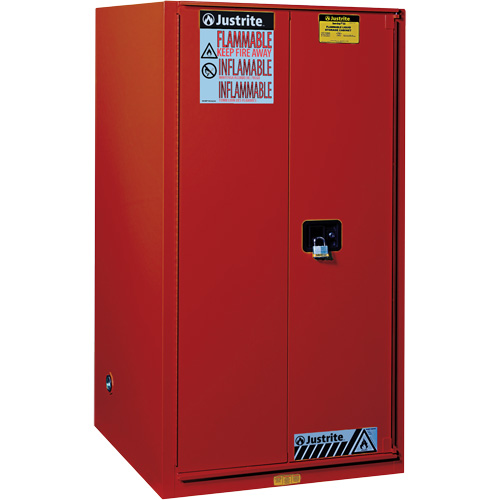 Armoire de s&eacute;curit&eacute; pour la peinture et les encres combustibles EX Sure-Grip, 96 gal., 5 tablettes Nuna Depot Inc.