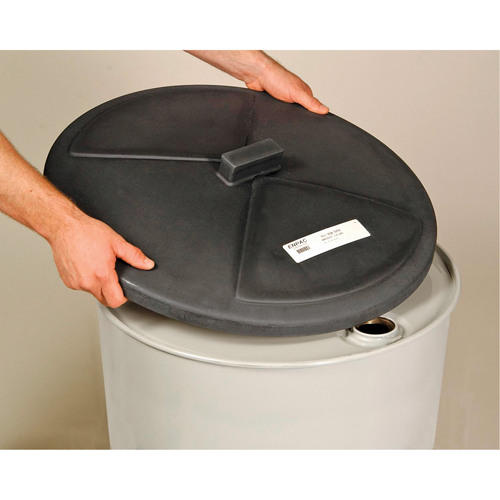 Couvercles Poly-Drum Topper, Convient aux barils 55 gal. US (45,8 gal. imp.) Nuna Depot Inc.